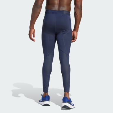 Leginsy Adizero Running Long Niebieski