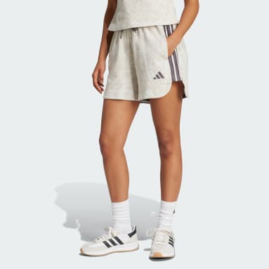 Shorts Estampado Essentials Três Listras