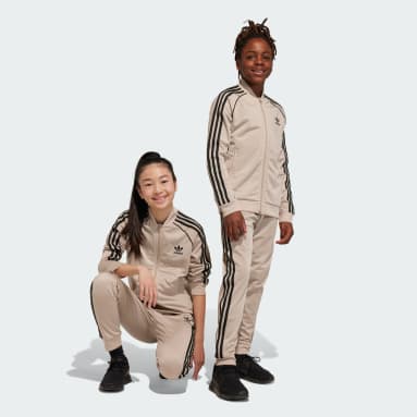 Pantalon de survêtement Adicolor SST Beige Adolescents 8-16 Years Originals