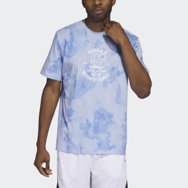 T-shirt Worldwide Hoops Basketball Graphic Bleu Hommes Basketball