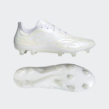Soccer White Copa Pure.1 Firm Ground Soccer Cleats