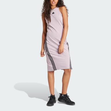Robe 3 bandes Future Icons Pourpre Femmes Sportswear