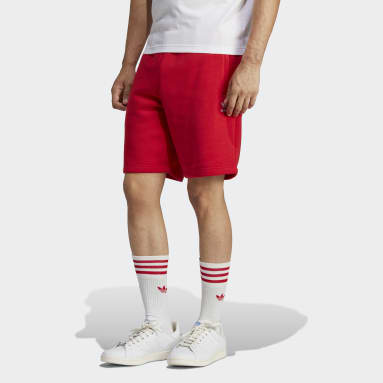 Trefoil Essentials Shorts Czerwony