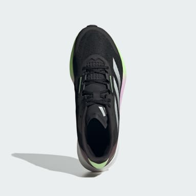 Adidas Men’s LVL 029002 Black/neon green Basketball Cloud foam Shoes Size  US 7.5