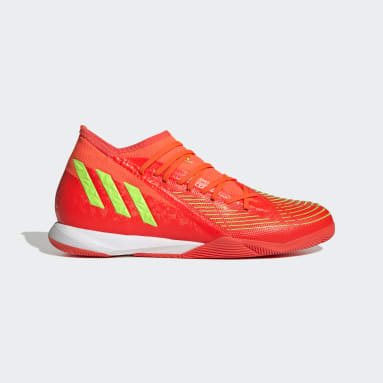 Soccer Orange Predator Edge.3 Indoor Shoes