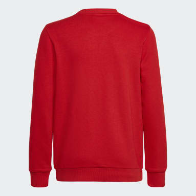 Boys Sportswear Red Essentials Sweatshirt