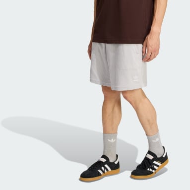 Shorts Waffle Essentials Trefoil Masculino