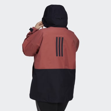 Casaco Impermeável GORE-TEX Paclite TERREX (Plus Size) Vermelho Mulher TERREX