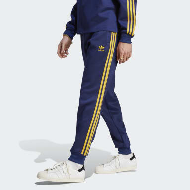 Men's Clothing - Blue Version Firebird Track Pants - Black | adidas Kuwait