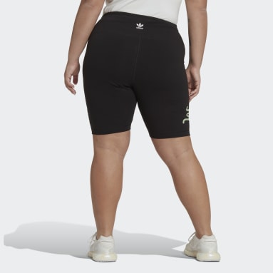 Women's Originals Black Biker Shorts (Plus Size)