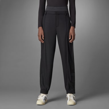 Women Lifestyle Black Blue Version Wool Adibreak Track Pants