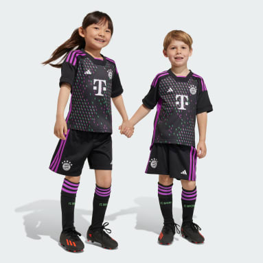 FC Bayern 23/24 Bortedrakt, mini Svart