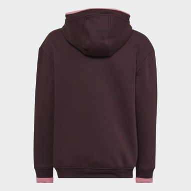 Děti Sportswear červená Mikina All SZN Fleece Pullover