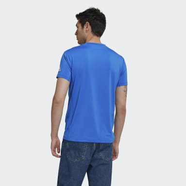 Men Basketball Blue Real Madrid Marvel Avengers Warm-Up Tee