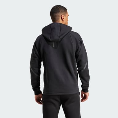 TEAM DIEGO - TARGET - PREMIUM MEN'S ZIPPER HOODIE - BLACK - DTF