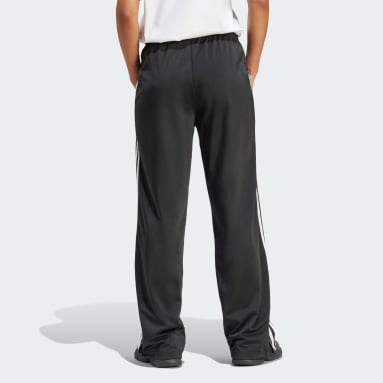 adidas Firebird Loose Track Tracksuit Bottoms Black Free Delivery adidas UK