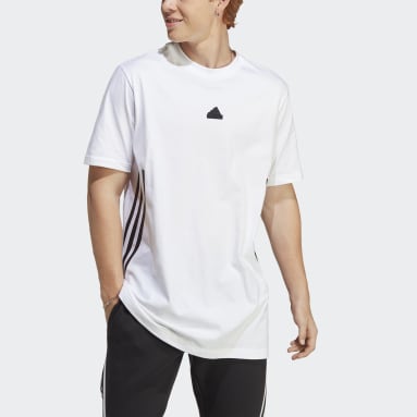 T-shirt à 3 bandes Future Icons blanc Hommes Sportswear