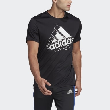 Playera Brand Love Negro Hombre Running
