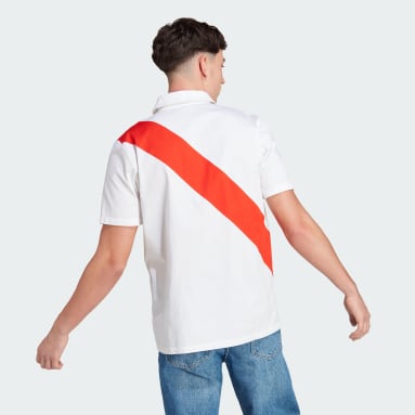 Camiseta Histórica River Plate Blanco Hombre Fútbol
