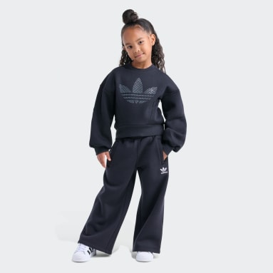 Trefoil Fleece Crew Pant Set