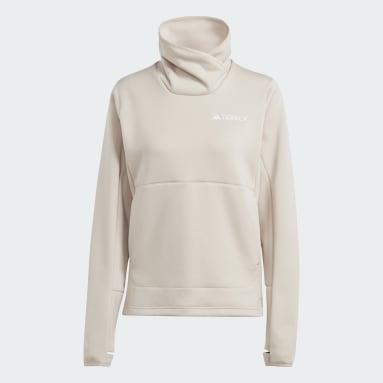 Γυναίκες TERREX Μπεζ Terrex Xperior Medium Fleece Pullover Top