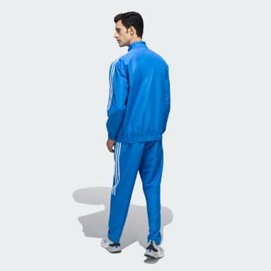 Blue adidas suit shop