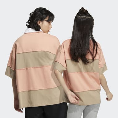Originals Pink adidas x CHARR Short Sleeve Polo Shirt