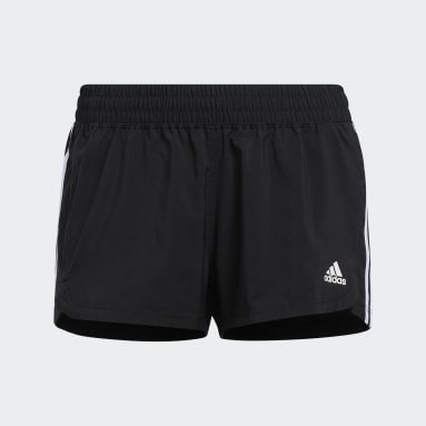 Shorts Pacer 3 Tiras Tejidos Negro Mujer Hockey
