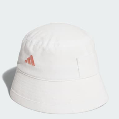 Women Golf White Corduroy Bucket Hat