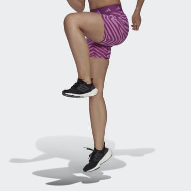 Hyperglam Techfit Zebra High-Waisted Shorts Flerfarget