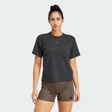 Power Back-Cutout 3-Stripes T-Shirt