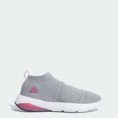 Women Running Grey BRACE WALK SHOES