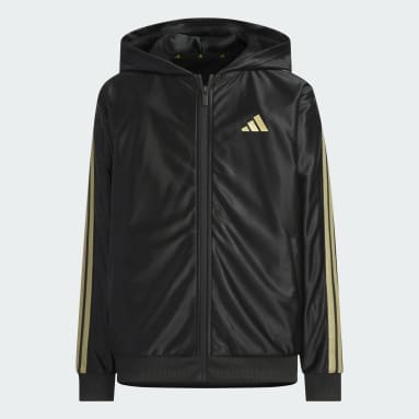 STADIUM GOLD ルーズフィット トリコット フルジップ パーカー キッズ