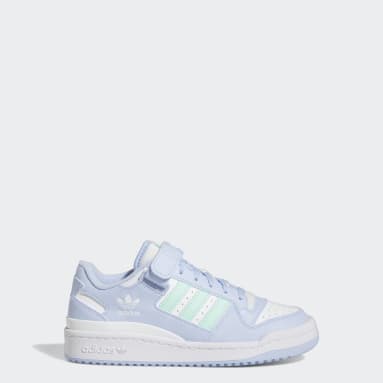 Kinder Originals Forum Low Schuh Blau