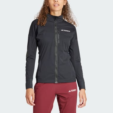 Women TERREX Black Terrex Xperior Cross Country Ski Soft Shell Jacket