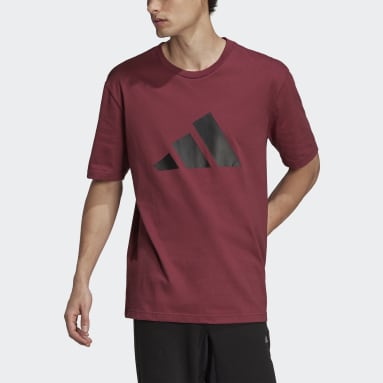 Männer Sportswear adidas Sportswear Future Icons Logo Graphic T-Shirt Weinrot