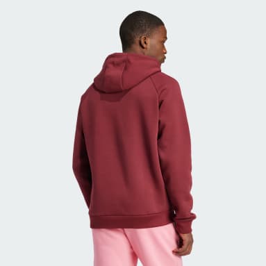 Weinrot Hoodies adidas DE