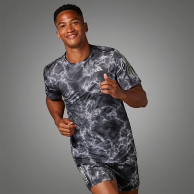 T-shirt imprimé Own the Run blanc Hommes Course
