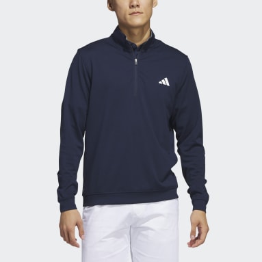 Camisola de Fecho a 1/4 Elevated Azul Homem Golfe