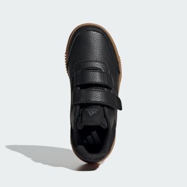 Childrens black velcro trainers deals