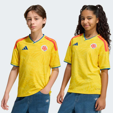 Camiseta primera equipación Colombia 26 para niños