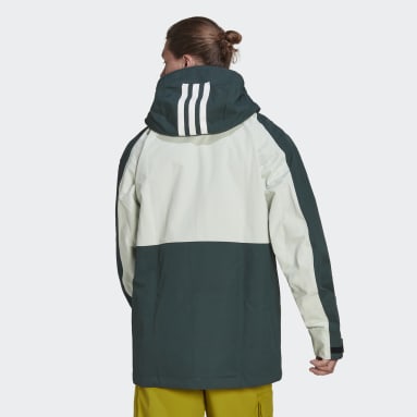 Terrex 3-Layer Post-Consumer Snow Jakke Grønn