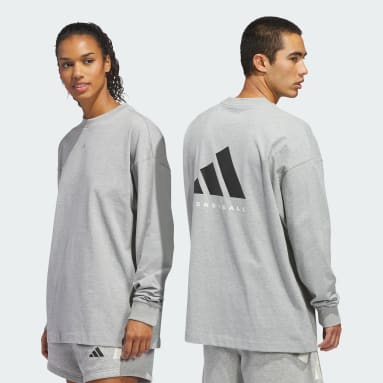 adidas Basketball Long Sleeve kønsneutral T-shirt