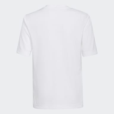 Camiseta Entrada 22 Blanco Niño Fútbol