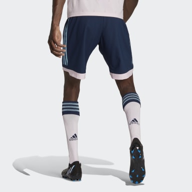 Calções do Terceiro Equipamento 22/23 do Arsenal Azul Homem Futebol