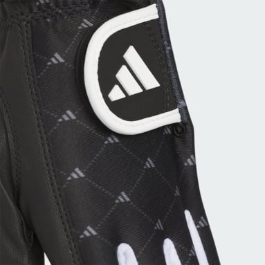 Women Golf Black Warm Comfort Graphic Gloves
