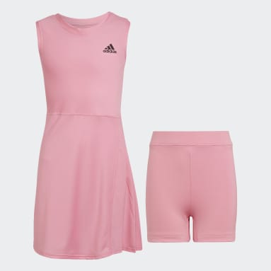 Dívky Tenis růžová Šaty Tennis Pop-Up