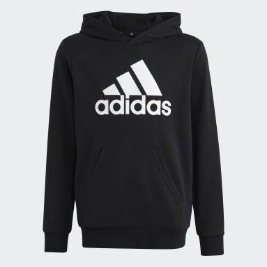 Sudadera con Gorro Essentials Logo Grande Algodón