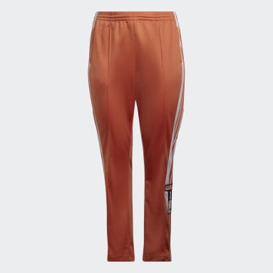 Women Originals Orange Adicolor Classics Adibreak Track Pants (Plus Size)