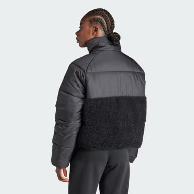 Frauen Originals Neutral Court Polar Jacke Schwarz